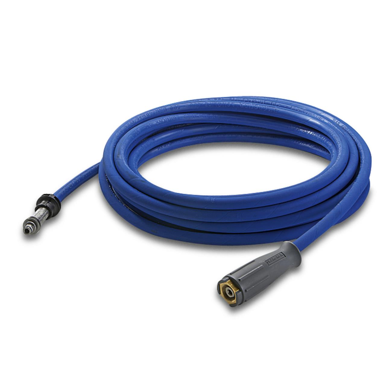 100005540 Hochdruckschlauch Lebensmittel, 10 m, 400 bar, 1 x M22 x 1,5 / 1 x AVS-Anschluss